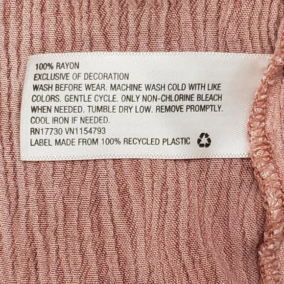 Knox Rose Womens Rusty Rose Sleeveless Dress with Embellished Bodice Medium - Picture 6 of 8